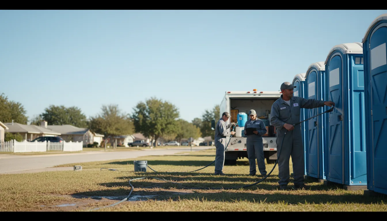 Long-Term Portable Toilet Rental in Sloughhouse, CA near me